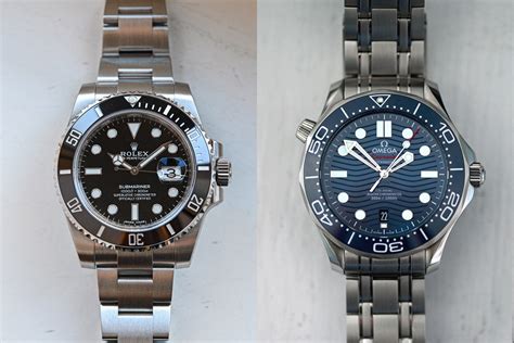 2018 omega seamaster 300 vs rolex submariner